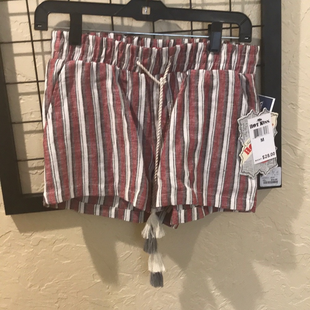 Striped shorts